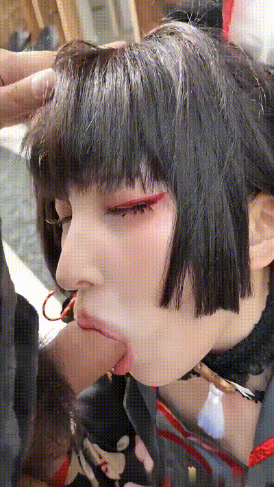 『小丁』cos碧蓝档案 假面女忍者！狐坂若藻 动图预览 - 私房ACG - sifacg.com