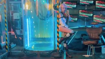 『Byoru』cos电驭叛客：边缘行者里的疯批美人-露西 - 私房ACG - sifacg.com