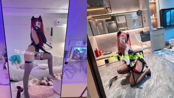 極品露臉少女 叁點全露掰穴色誘飽滿誘人白虎嫩穴【chitian】 - 私房ACG - sifacg.com