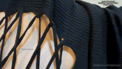 穿上情趣连体黑丝【applecptv】 动图预览 - 私房ACG - sifacg.com