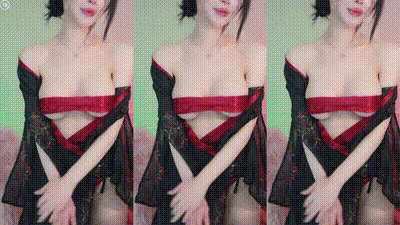 韩国_BJ 这套薄纱黑丝衣很骚 动图预览 - 私房ACG - sifacg.com