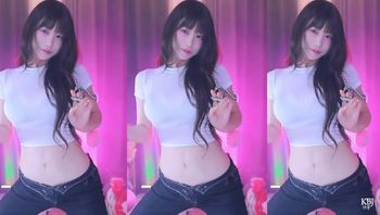 韩国 SOOP女主播 _雷颖 白色T清新舞蹈 - 私房ACG - sifacg.com