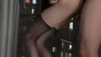 黑丝情趣制服长腿骚货与金主在小区阳台做爱 - 私房ACG - sifacg.com