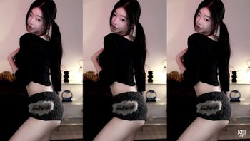 韩国女主播_哈尼尼 黑色装热舞 - 私房ACG - sifacg.com