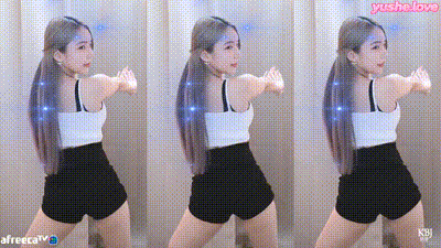 韩国BJ sarang9225 白吊带黑短裙翘臀暴击热舞 动图预览 - 私房ACG - sifacg.com