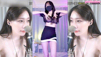 💕粉色透视小妖精口罩wink！🐱❤️ 动图预览 - 私房ACG - sifacg.com