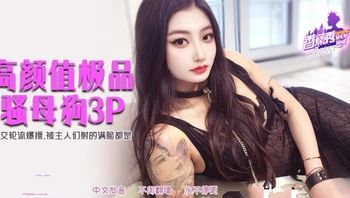 XJX551 高顏值極品騷母狗3P 肛交輪流爆操被主人射得滿臉都是 - 私房ACG - sifacg.com