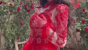 新娘火紅紗熱情似火立即女上騎乘啪啪 - 私房ACG - sifacg.com