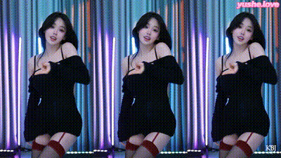 韩国BJ tnwl9630终极诱惑：紫光黑手套+低胸wink 动图预览 - 私房ACG - sifacg.com