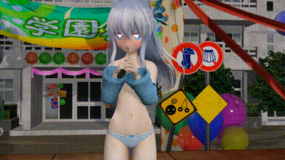 [Squirreltail Animation MMD] Colorful x Melody (Hibiki Inazuma) 动图预览 - 私房ACG - sifacg.com