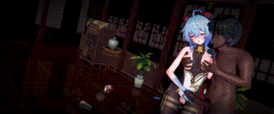 [miuuuuu] 差分Ayaka+Ganyu [中文字幕] 动图预览 - 私房ACG - sifacg.com