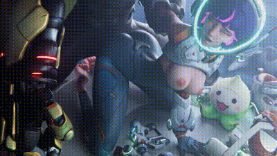 [Nagoonimation] Juno and Doomfist Loop 动图预览 - 私房ACG - sifacg.com