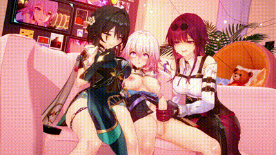 [TY98] Kafka & RuanMei x March 7th (1080p60fps) 动图预览 - 私房ACG - sifacg.com