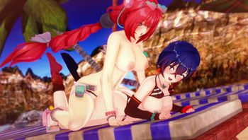 [TY98] Yuzuha x Belle FutaSex (1080p60fps) - 私房ACG - sifacg.com