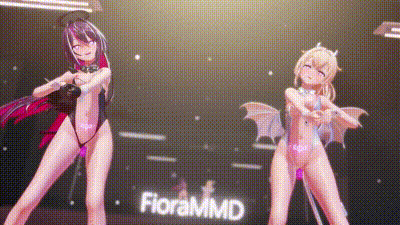 [FioraMMD] あ〇いろが催眠にかけられながらデビルじゃないもん / Not a Devil by Azir* 动图预览 - 私房ACG - sifacg.com