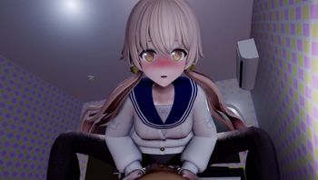 [だぶりゅーP(doubleP)] ヒフミ騎乗位 学生服 - 私房ACG - sifacg.com