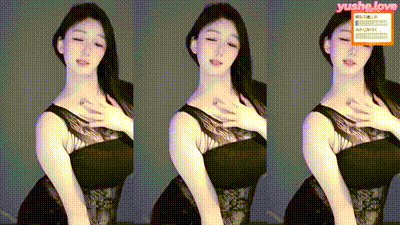 主播沐槿_黑色蕾丝透视连体性感撩人 动图预览 - 私房ACG - sifacg.com