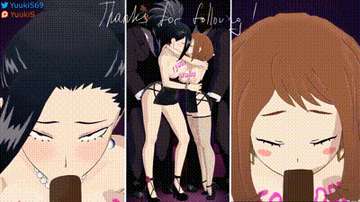 [yuukis] 八百萬百&麗日御茶子 [我的英雄學院] 动图预览 - 私房ACG - sifacg.com