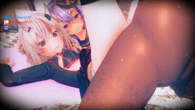 [akira_Brave777] 百鬼あやめと竜胆尊01(remake) 动图预览 - 私房ACG - sifacg.com