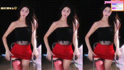 主播绘子 红色包臀裙蕾丝镂空性感热舞 动图预览 - 私房ACG - sifacg.com