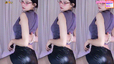 主播_周诗淇 紫色高领露脐背心 小蛮腰杀 动图预览 - 私房ACG - sifacg.com