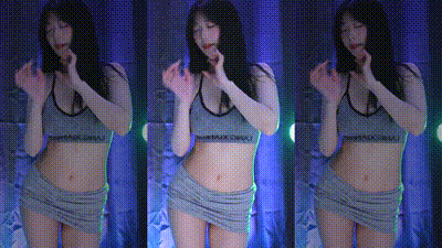 韩国BJ zoozoo1119 灰色包臀短裙骚舞 动图预览 - 私房ACG - sifacg.com