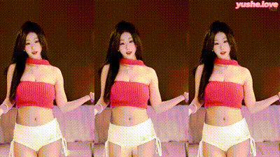 鹿昭儿红色紧身上衣热舞｜甜美身材太犯规了～ 动图预览 - 私房ACG - sifacg.com