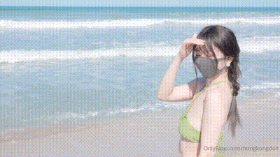 海边更衣室粉嫩肌肤在夏日阳光下散发着诱人的光泽【玩偶姐姐 （Hongkongdoll）】 动图预览 - 私房ACG - sifacg.com