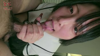 FC2PPV4841928 黑色短髮JK地雷型 黏稠的口交[Part1] - 私房ACG - sifacg.com