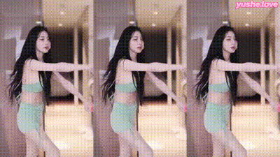 韩国BJ lorins2002 绿色交叉吊带清纯魅惑 动图预览 - 私房ACG - sifacg.com