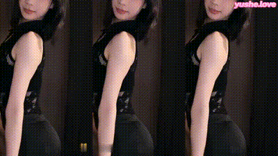 #刘钞钞 黑色黑丝就是特别的诱惑 动图预览 - 私房ACG - sifacg.com