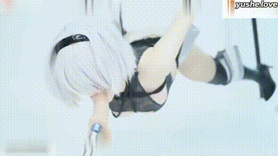 [机械纪元]小姐姐cos战争女神截图后被冰冷的机械无尽踩躏 动图预览 - 私房ACG - sifacg.com