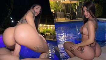 I get fucked in the hotel pool!-anna-cherry7 - 私房ACG - sifacg.com