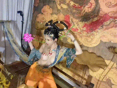 敦煌飞天-画中仙 动图预览 - 私房ACG - sifacg.com