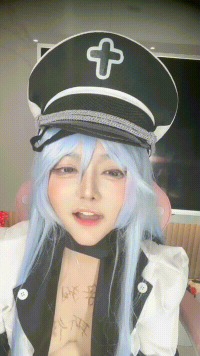 二次元COS反差娇小萝莉黑丝网袜：#张晚萌 动图预览 - 私房ACG - sifacg.com