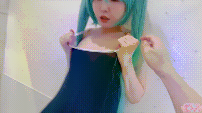 🩵请观看AHEGAO娇小的初音未来变态自慰💕 吐舌自慰太爽了，我忍不住高潮了💗【💗BabyYurin🐣JP Hentai Kawaii Girl💗】-babyyurin 动图预览 - 私房ACG - sifacg.com