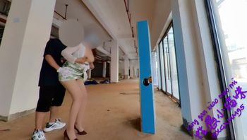 【公共场所】商业街野战，玻璃门外人来人往。-xgxmm95 - 私房ACG - sifacg.com