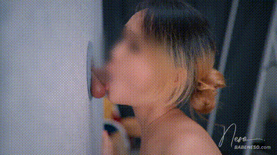 刺穿的舌头穿过荣耀孔在他的鸡巴上扭曲，让他在我的嘴里硬硬地射精！💦👅-babeneso 动图预览 - 私房ACG - sifacg.com