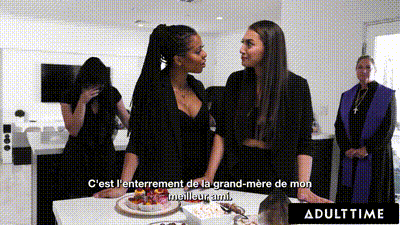 ADULT TIME - Bella Rolland Gives Up Free Use Pussy To Kira Noir During Public Wake! FRENCH SUBTITLES-kira noir 动图预览 - 私房ACG - sifacg.com