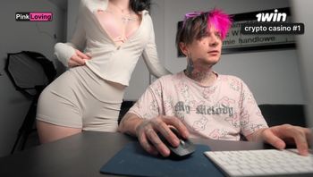 Rubbing Table so that her stepbrother could fuck her. Masturbation squirt on the table - pinkloving-pinkloving - 私房ACG - sifacg.com