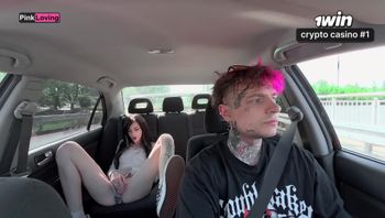 Naughty Taxi Ride: Passenger's Wild Masturbation & Steamy Car Hookup - pinkloving-pinkloving - 私房ACG - sifacg.com