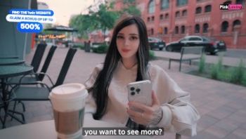 漂亮的女孩在咖啡馆和街上自慰。在公共场所吸吮 - Pinkloving-pinkloving - 私房ACG - sifacg.com