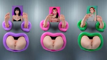 Gloryhole 隔墙操三个混蛋，操三个女孩 - pinkloving-pinkloving - 私房ACG - sifacg.com