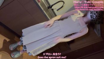 【日本人本物カップル】裸にエプロンでキッチンで中出しセックス 色白美乳彼女が連続イキ 素人カップル リアルラブ-yuki tokyogirljp - 私房ACG - sifacg.com