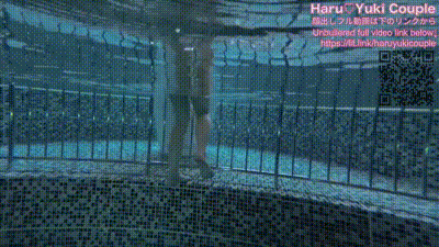 【日本人本物カップル】色白美女がプールでおっぱい露出して温泉で中出し性交 色白美乳美少女 素人カップル リアルハメ-yuki tokyogirljp 动图预览 - 私房ACG - sifacg.com