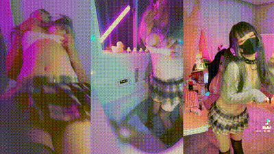 生理で超ムラムラしちゃったのでえっちな服着てTikT〇k踊って誘惑してからお風呂で心ゆくまでおチンポ堪能っ♡-echiechimykanojo 动图预览 - 私房ACG - sifacg.com