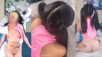 我的继女讨厌我，所以我穿上她男朋友的复活节Bunny服装，脸操了她！-skinnyboba - 私房ACG - sifacg.com