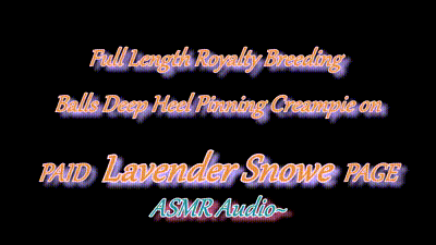 女王女神克利奥帕特拉在宣布你要繁殖她之前展示了她肥沃的阴户！-lavender snowe 动图预览 - 私房ACG - sifacg.com