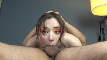 毁了我的妆容 尽你所能操我的喉咙 69 极限深喉吞咽挑战-lavender snowe - 私房ACG - sifacg.com