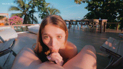 海滩冒险 — 完成任务然后操女孩们-lily cute 动图预览 - 私房ACG - sifacg.com